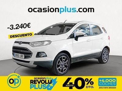 Usado Ford Ecosport Titanium 95 CV (69 kW) 2016 Blanco SUV