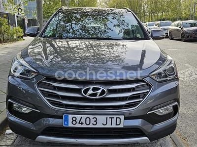 Usado Hyundai Santa Fe 200 CV (147 kW) 2016 Gris / plata SUV
