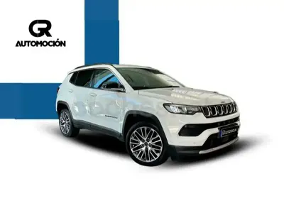 Usado Jeep Compass Limited 130 CV (95 kW) 2021 Blanco SUV