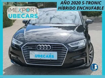 Usado Audi A3 Sportback e-tron Design 204 CV (150 kW) 2020 Negro Utilitario