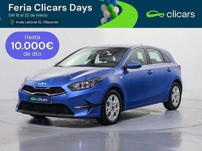 Usado Kia Ceed 136 CV (100 kW) 2022 Azul Utilitario