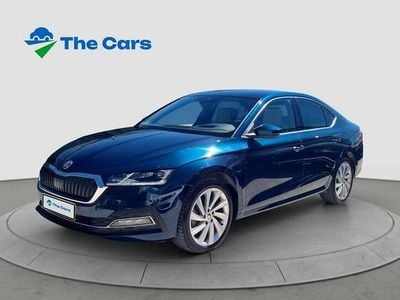 Usado Skoda Octavia Style 204 CV (150 kW) 2020 Azul Utilitario