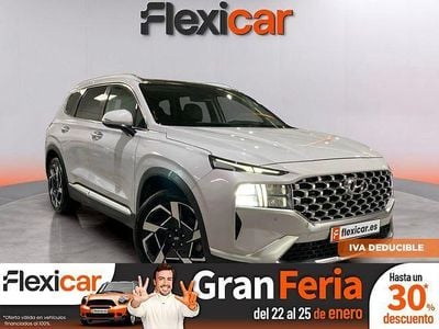 Blanco Usado 2022 Hyundai Santa Fe SUV | 27.990 € (Precio justo)