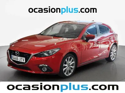 Usado Mazda 3 Luxury 150 CV (110 kW) 2016 Rojo Utilitario