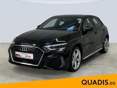 Usado Audi A3 e-tron S-Line 204 CV (150 kW) 2022 Negro Utilitario