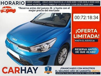 Usado Kia Rio 101 CV (74 kW) 2021 Azul SUV