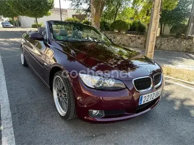 Usado BMW 320 Cabriolet 170 CV (125 kW) 2008 Granate Descapotable
