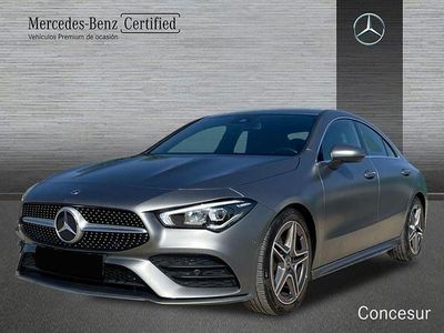 Usado Mercedes CLA180 136 CV (100 kW) 2021 Gris Berlina