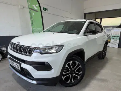 Usado Jeep Compass Limited 190 CV (139 kW) 2021 Blanco SUV