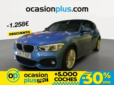 Usado BMW 118 150 HP (110 kW) 2017 Azul Citadino