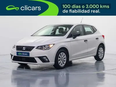 Usado Seat Ibiza Reference 95 CV (69 kW) 2020 Blanco Utilitario
