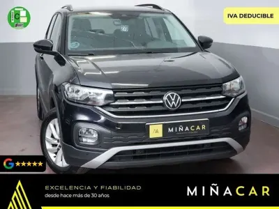Usado VW T-Cross Advance 110 CV (80 kW) 2022 Negro SUV
