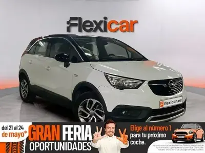 Käytetty Opel Crossland X Design Edition 110 HP (80 kW) 2018 Valkoinen Katumaasturi