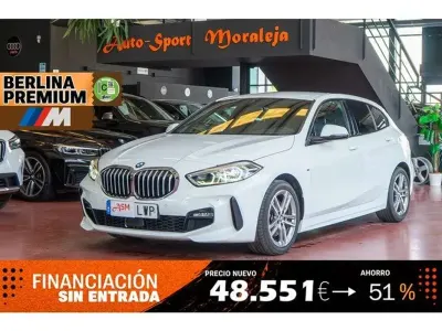 Usado BMW 118 M Sport 150 CV (110 kW) 2022 Blanco Utilitario
