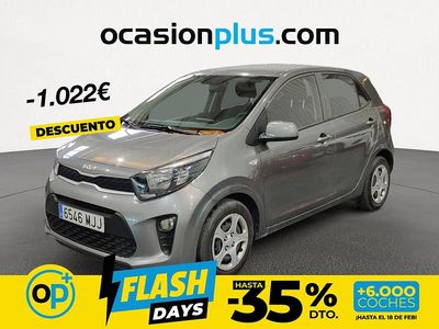 Usado Kia Picanto 67 CV (49 kW) 2023 Gris Utilitario