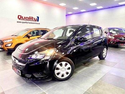 Usado Opel Corsa Selective 90 CV (66 kW) 2018 Negro Utilitario