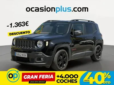 Usado Jeep Renegade Longitude 95 CV (69 kW) 2018 Negro SUV