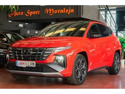Usado Hyundai Tucson N Line 230 CV (169 kW) 2021 Rojo SUV