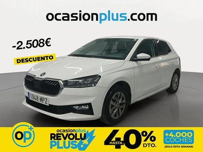 Usado Skoda Fabia Selection 95 CV (69 kW) 2024 Blanco Berlina