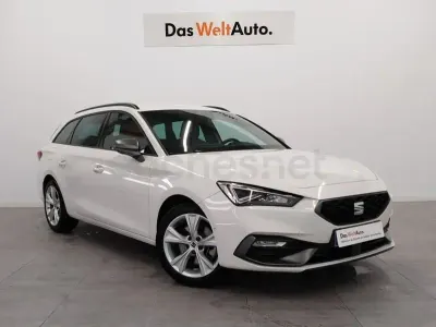 Usado Seat Leon FR 116 CV (85 kW) 2025 Blanco Familiar