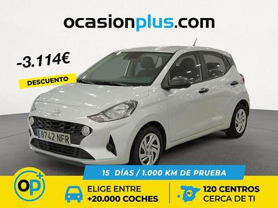 Usado Hyundai i10 67 CV (49 kW) 2022 Gris / plata Utilitario