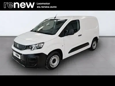 Usado Peugeot Partner S 75 CV (55 kW) 2021 Blanco Monovolumen