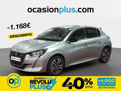 Usado Peugeot 208 Allure 100 CV (73 kW) 2023 Gris Utilitario