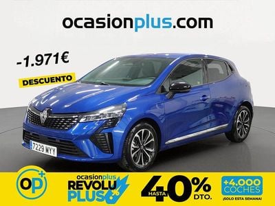 Usado Renault Clio V Techno 90 CV (66 kW) 2025 Azul Berlina