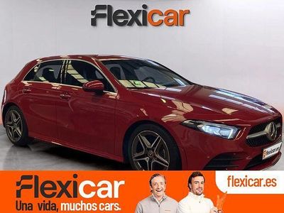 Rojo Usado 2019 Mercedes A180 AMG Berlina | 19.990 € (Precio justo)