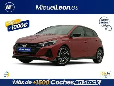 Usado Hyundai i20 N Line 80 CV (58 kW) 2024 Rojo Utilitario