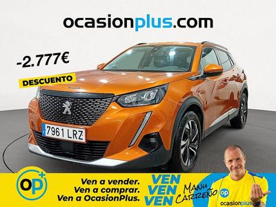 Usado Peugeot 2008 Allure 130 CV (95 kW) 2021 Naranja SUV