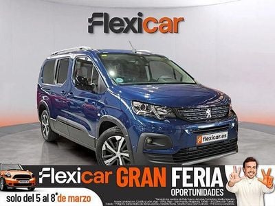 Usado Peugeot Rifter Allure 130 CV (95 kW) 2021 Azul Monovolumen