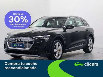 Usado Audi e-tron Advanced 300 kW (408 CV) 2022 Negro SUV