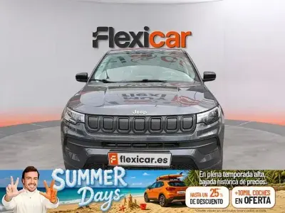Usado Jeep Compass Longitude 130 CV (95 kW) 2022 Gris SUV