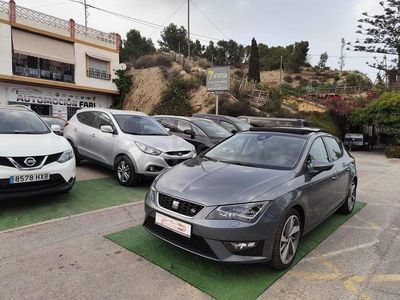 Usado Seat Leon FR 184 CV (135 kW) 2016 Gris / plata Berlina
