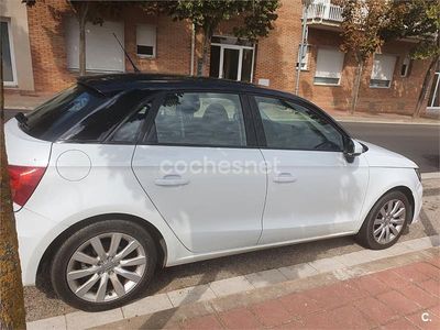 Usado Audi A1 Sportback 90 CV (66 kW) 2016 Blanco Utilitario