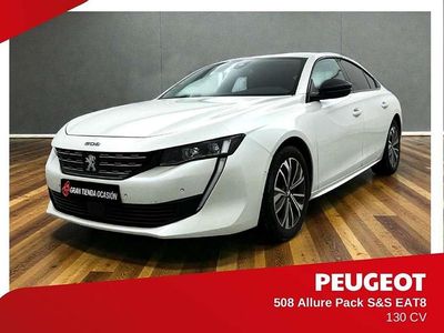 Usado Peugeot 508 Allure 131 CV (96 kW) 2021 Blanco Berlina