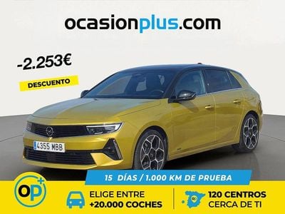 Usado Opel Astra Ultimate 181 CV (133 kW) 2022 Amarillo Berlina