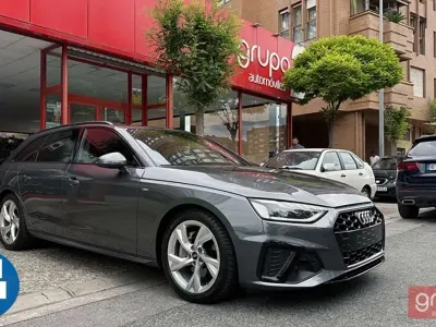 Usado Audi A4 S-Line 204 CV (150 kW) 2021 Gris Familiar