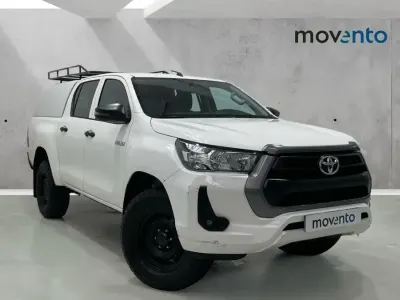 Usado Toyota HiLux 150 CV (110 kW) 2021 Blanco Pickup/Camioneta