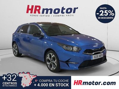 Usado Kia Ceed 120 CV (88 kW) 2022 Azul Utilitario