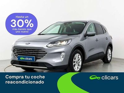 Usado Ford Kuga Titanium 120 CV (88 kW) 2020 Plateado SUV
