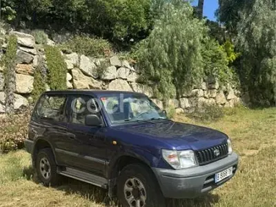 Usado Toyota Land Cruiser 125 CV (91 kW) 1996 Azul SUV