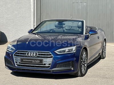 Azul Usado 2018 Audi A5 Cabriolet S-Line Descapotable | 24.900 € (Precio justo)