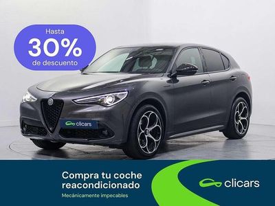 Usado Alfa Romeo Stelvio Ti 209 CV (153 kW) 2021 Gris SUV