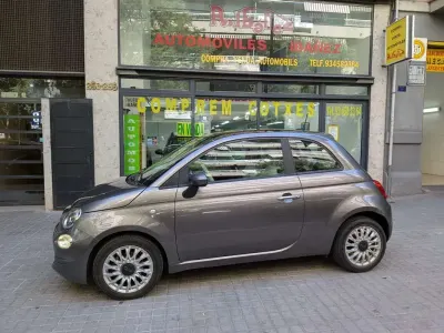 Usado Fiat 500C Launch Edition 69 CV (50 kW) 2020 Plateado Descapotable