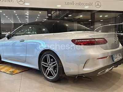 Usado Mercedes E220 194 CV (142 kW) 2020 Gris / plata Descapotable