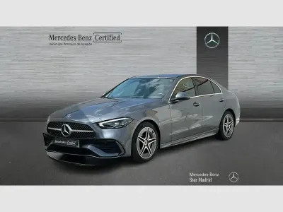 Usado Mercedes C200 AMG line 204 CV (150 kW) 2022 Gris / plateado Berlina