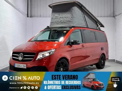 Usado Mercedes V250 Marco Polo 190 CV (139 kW) 2021 Rojo Monovolumen
