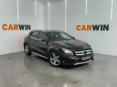 Käytetty Mercedes GLA220 AMG line 170 HP (125 kW) 2014 Ruskea Katumaasturi